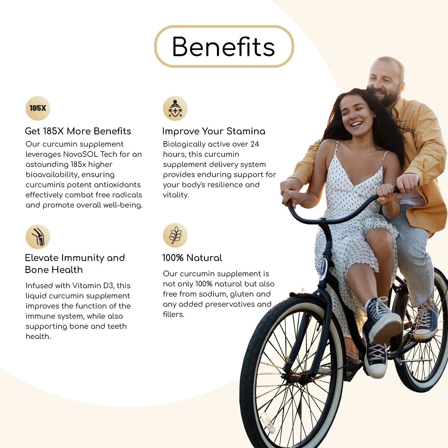 Optisorb Liquid Curcumin & Vitamin D3 Capsules - Image 2