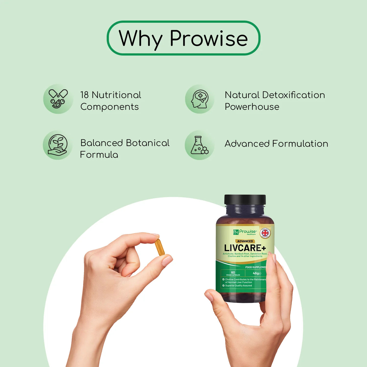 Liver Care Supplement 60 Capsules - Image 4