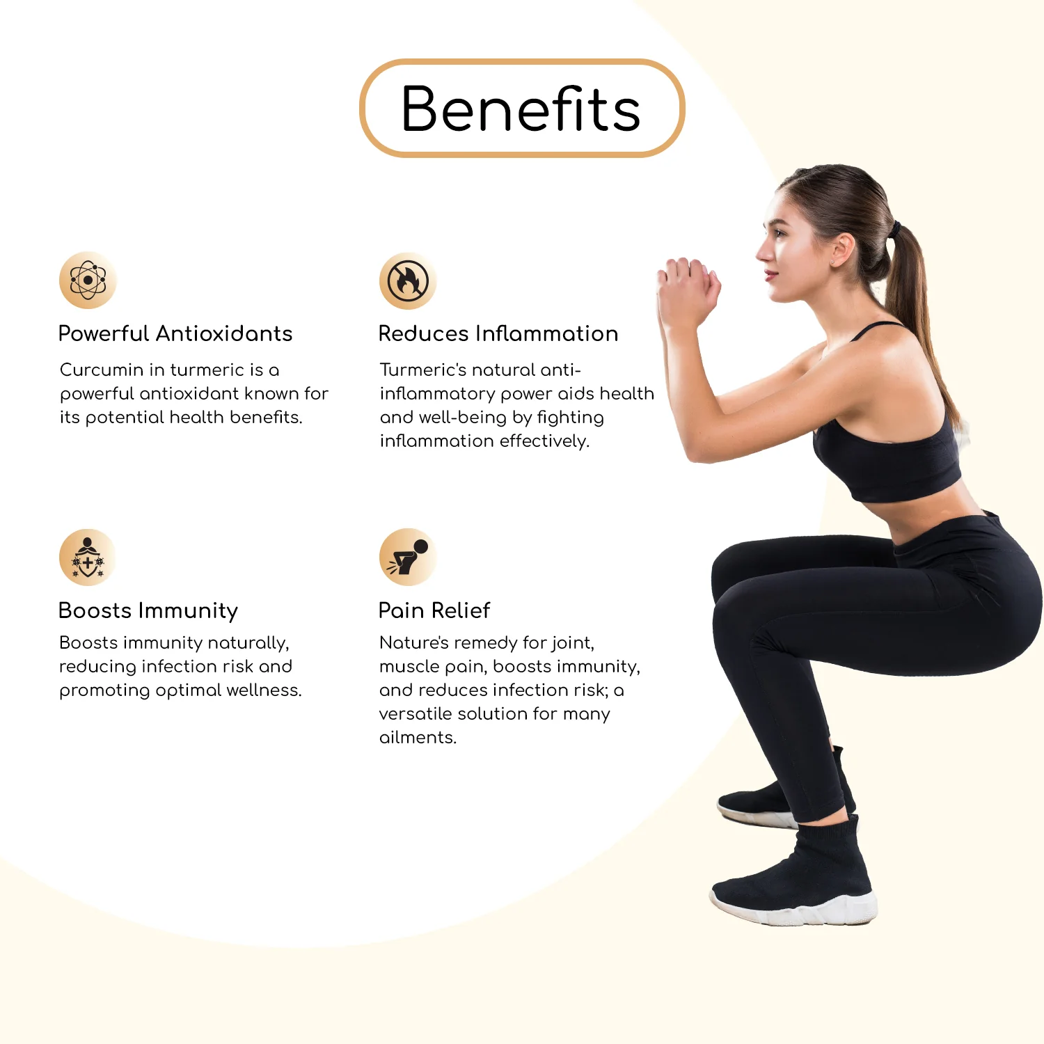 Turmeric Capsules with Black Pepper 720mg 120 Capsules - Image 2