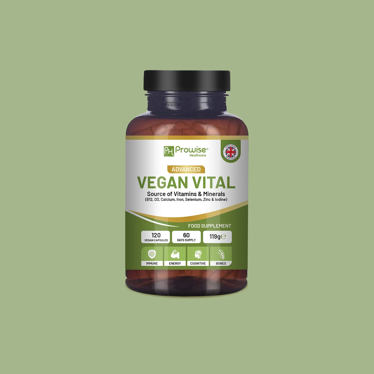 Vegan Multivitamin 120 Vegan Capsules